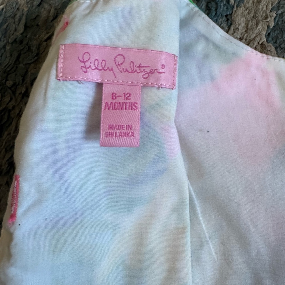 Lilly Pulitzer Pastel Baby Dress - Picture 3 of 3